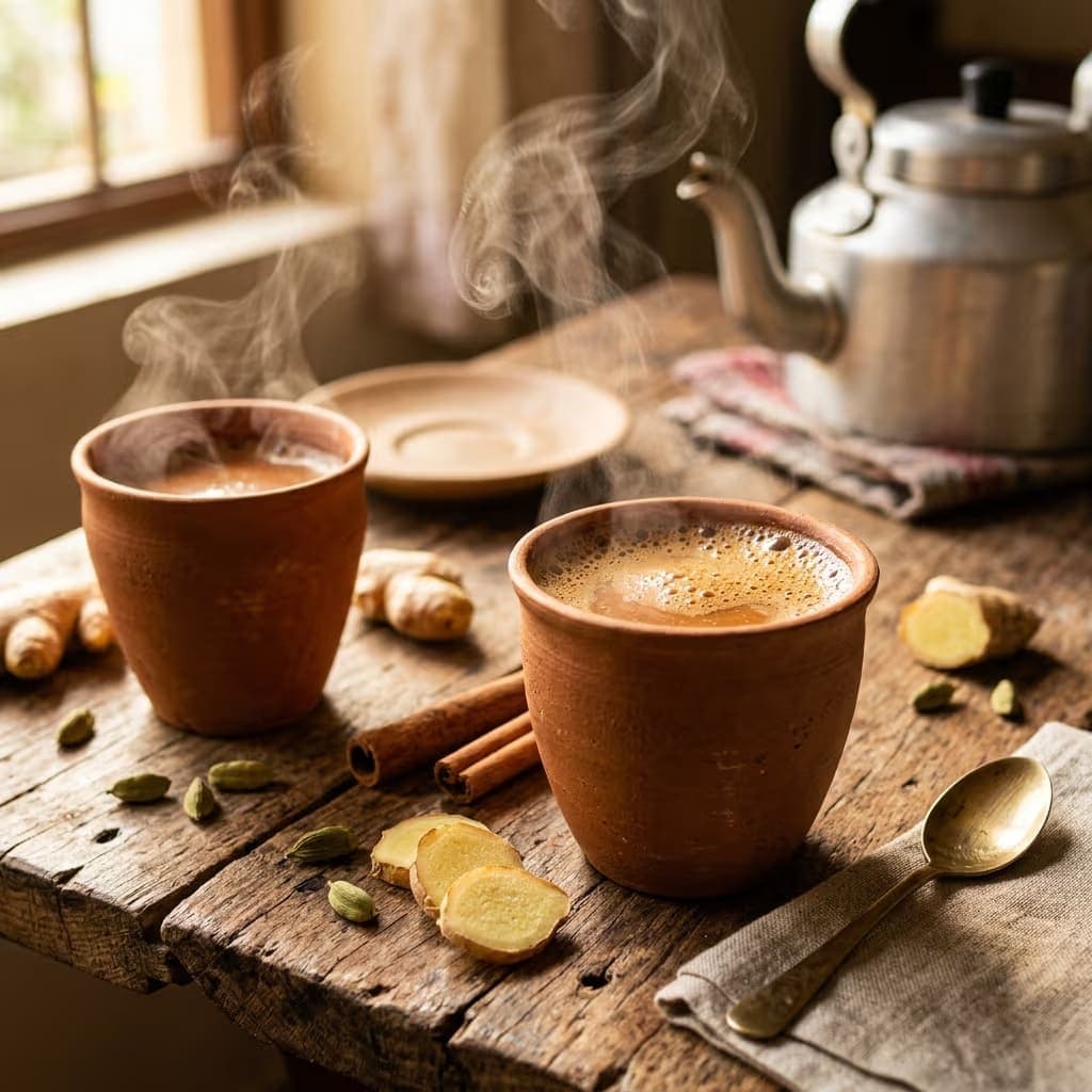 Desi Kadak Adrak Chai — The Daily Fuel (Sans Sugar Spike) ☕🔥